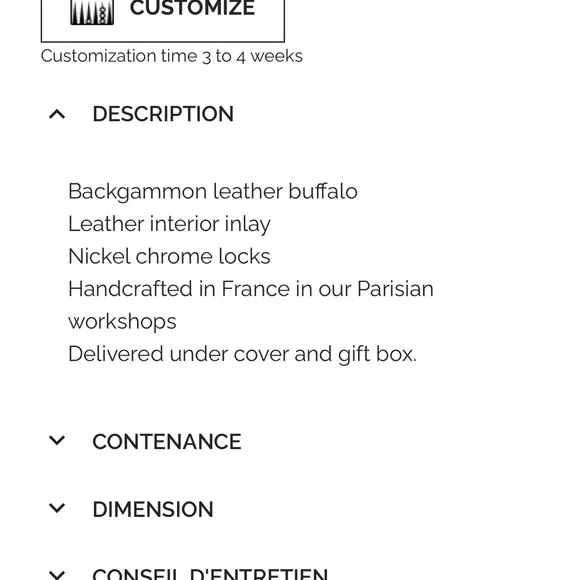 Hector Saxe Luxury backgammon set - Picture 7 of 7